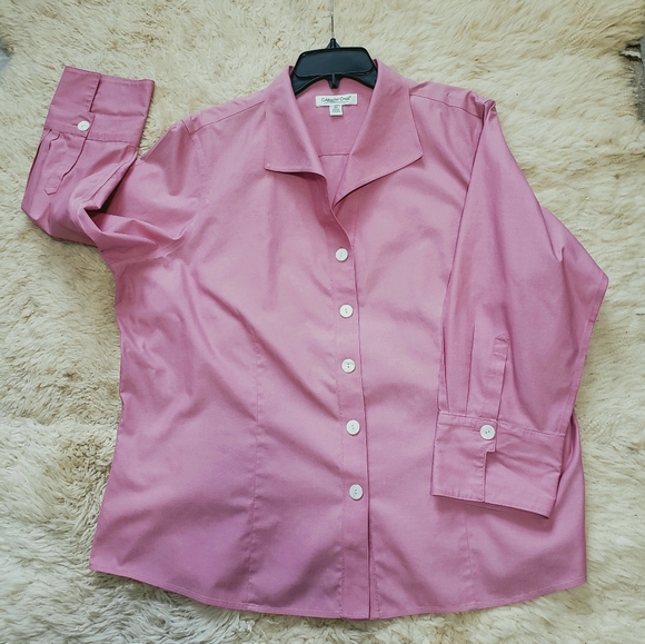 Coldwater Creek women's shirt or blouse, size 2X, All Cotton - Picture 5 of 12
